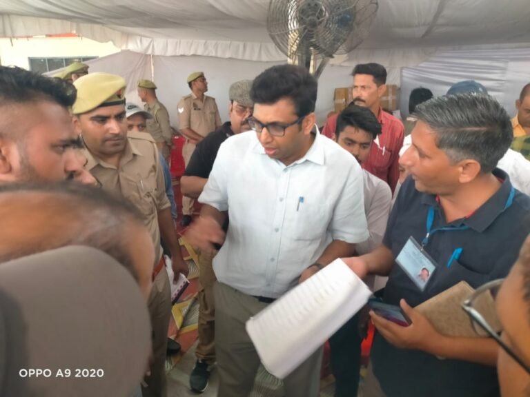 गठबंधन प्रत्याशी ने उठाएं बैलेट पेपर की मतगणना में सवाल