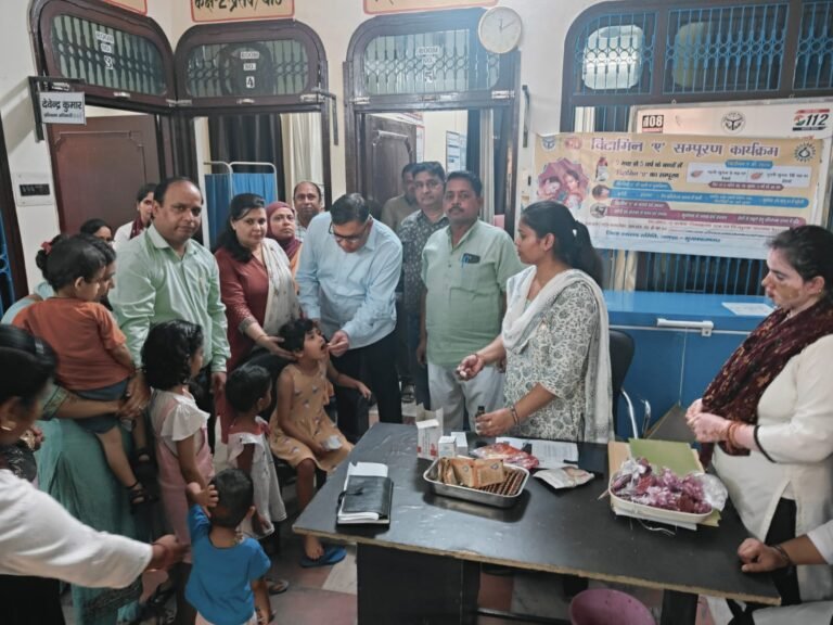 आज से विटामिन ए संपूर्ण कार्यक्रम का शुभारंभ