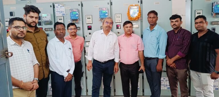द्वारका सिटी बिजलीघर पर लगाया स्मार्ट विद्युत मीटर मुख्य अभियंता पवन अग्रवाल ने किया विधिवत उद्घाटन
