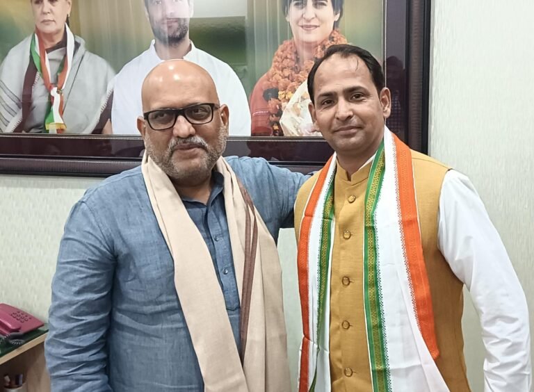 सलमान सईद ने बसपा को कहा अलविदा, कांग्रेस का थामा हाथ