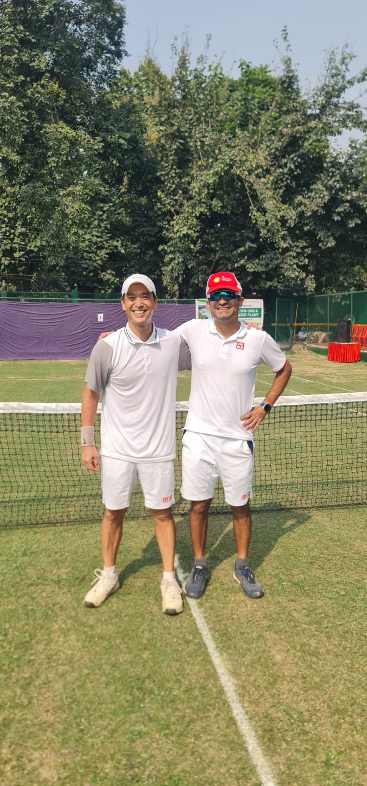 टेनिस टूर्नामेंट में खिलाड़ियों ने मचाया धमाल, दिखाया दम