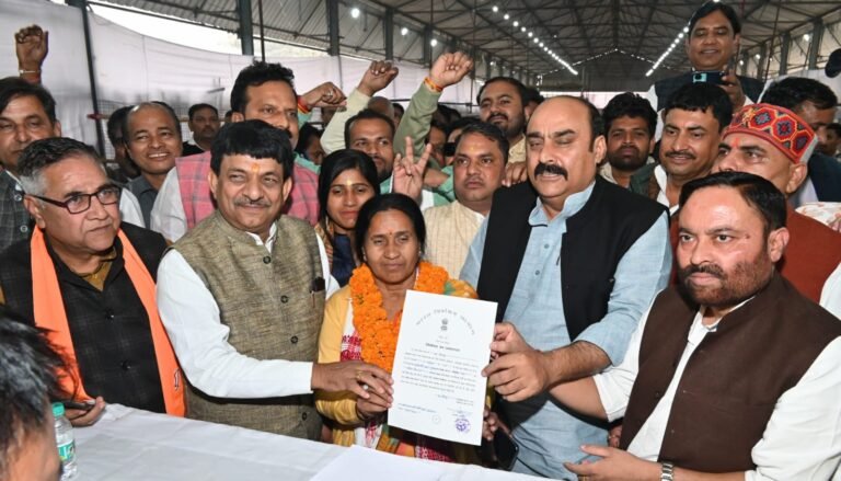 मीरापुर विधानसभा उपचुनाव में गठबंधन प्रत्याशी होने का मिला फायदा