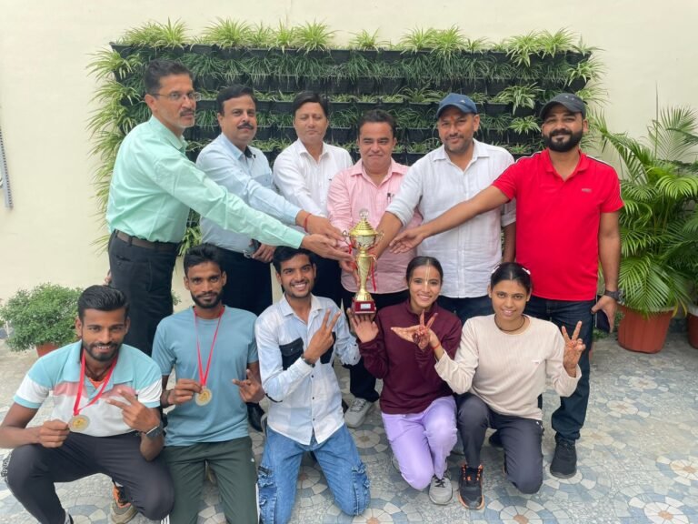 क्रॉस कंट्री में एसडी कॉलेज बना चैंपियन, टीम का स्वागत