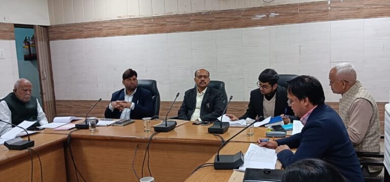 डीएम उमेश मिश्रा ने वर्चुअल की सड़क सुरक्षा समिति की बैठक