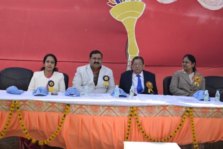 डीएस पब्लिक स्कूल में दो दिवसीय वार्षिक खेल महोत्सव का भव्य शुभारंभ