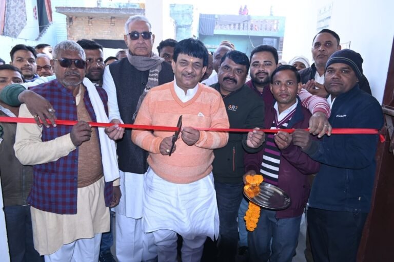 मंत्री कपिल देव ने जट मुझेड़ा में किया संत रविदास धर्मशाला का शुभारंभ
