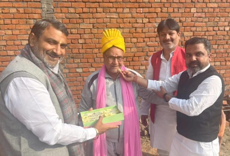 भाजपा जिलाध्यक्ष से मिले नव नियुक्त समिति चेयरमैन