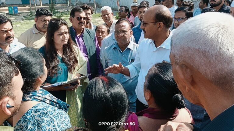 मंत्री चेयरपर्सन ने डीएम समेत  अन्य अफसरों संग जाना नगर की विकास व्यवस्थाओं का हाल