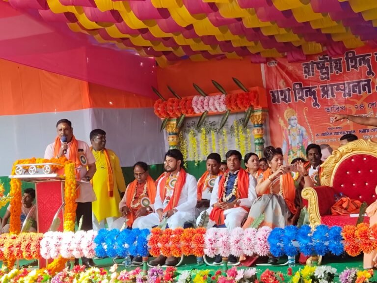 राष्ट्रीय हिंदू शक्ति संगठन के कार्यक्रम में खूब गरजे राष्ट्रीय संयोजक संजय अरोड़ा