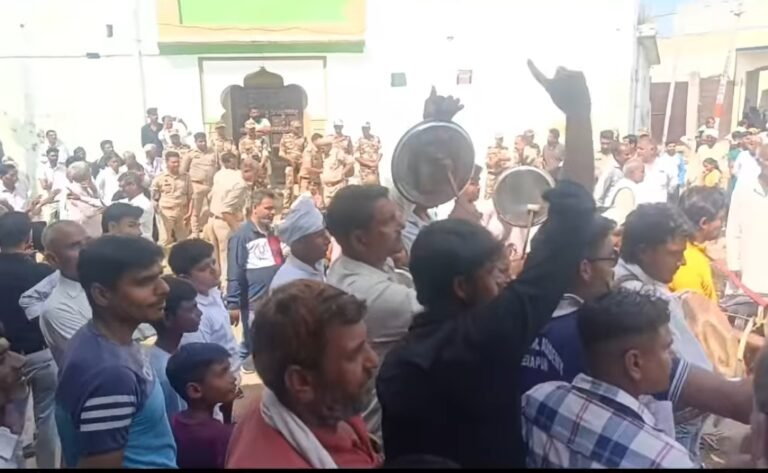 ग्राम टन्ढेड़ा में कड़ी सुरक्षा के बीच मनाया दुल्हैंडी पर्व