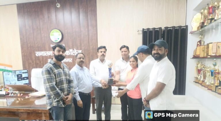 एसडी कॉलेज बीपीएड प्रथम वर्ष की छात्रा का आॅल इंडिया साइक्लिंग में चयन