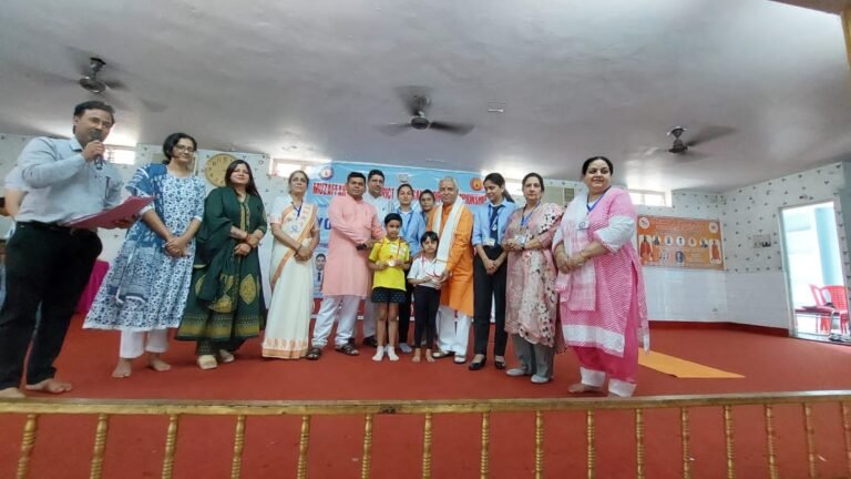 जिला स्तरीय योगासन स्पोर्ट्स चैंपियनशिप का आयोजन