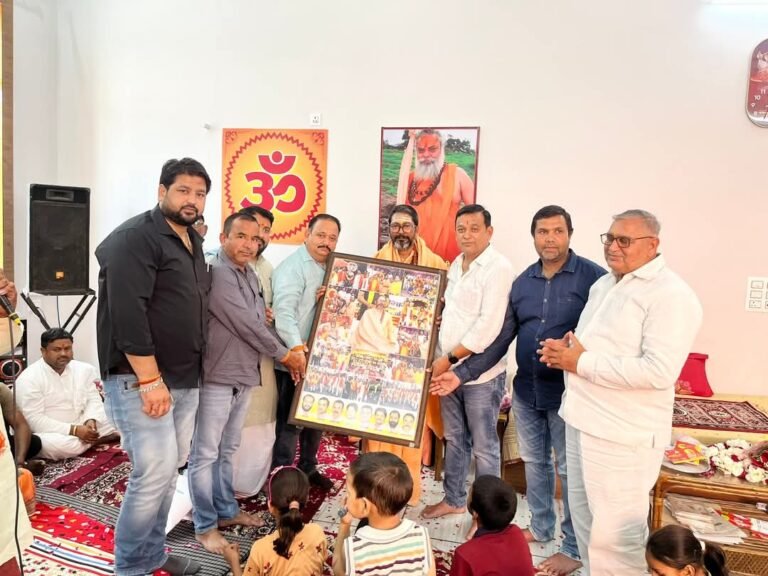 दिव्य योग ध्यान आश्रम में अखंड रामायण पाठ का समापन