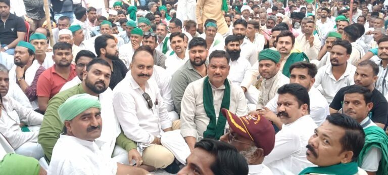 बनी बात, किसान मजदूर संगठन का धरना 9 वें दिन समाप्त