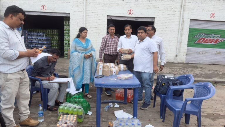 फंडूस मैंगो ड्रिंक समेत पेय पदार्थ के 10 नमूने किए जब्त