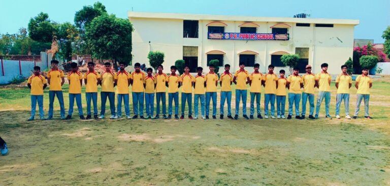 पीआर पब्लिक स्कूल में हुआ  क्रिकेट टूर्नामेंट और समर कैंप का आयोजन