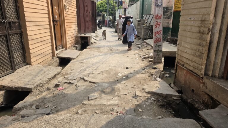 लापरवाही या अपेक्षा तीन महीने से मल्हूपुरा में उखड़ी पड़ी सड़क नहीं बन रही