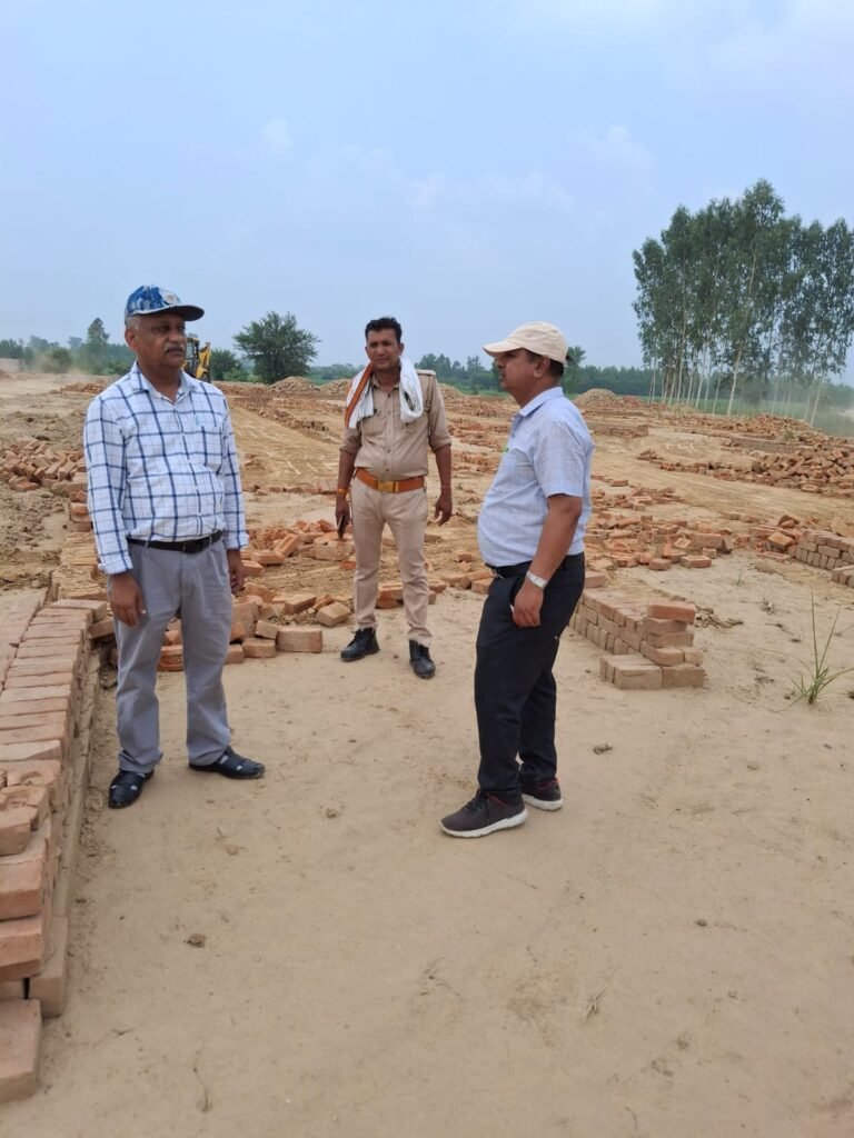 बान नगर में एमडीए का गरजा महाबली, 5 बीघा अवैध निर्माण ध्वस्त