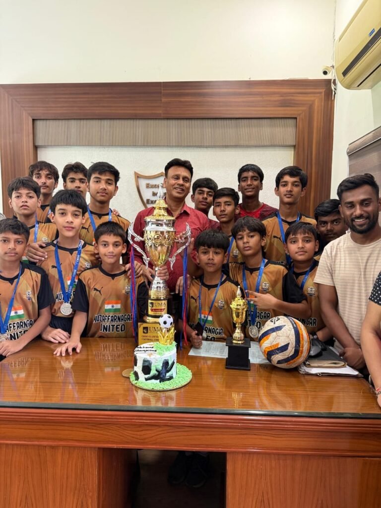 सीबीएसई नॉर्थ जोन क्लस्टर में शारदेन स्कूल के विद्यार्थियों ने फुटबॉल चैंपियनशिप में गाड़े अपने झंडे