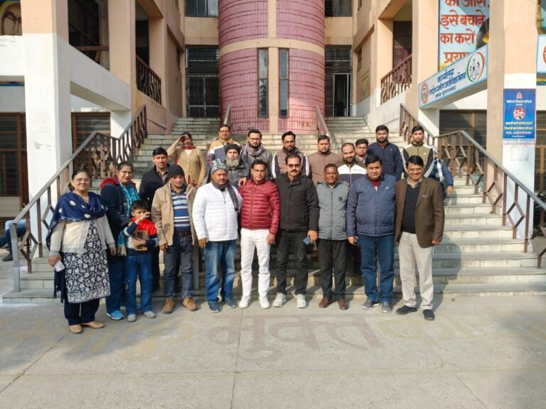 नववर्ष मिलन कार्यक्रम में लिया विकास भवन कर्मचारी संगठन ने कर्मचारी हित का संकल्प