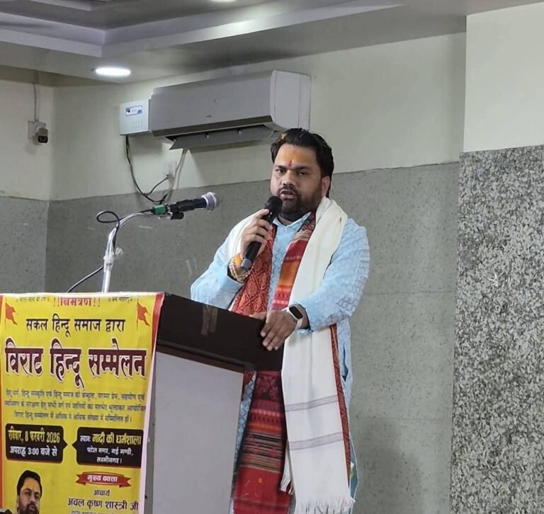 देश को औरंगजेब की नहीं, श्रीराम की विचारधारा की जरूरत: अचल कृष्ण शास्त्री