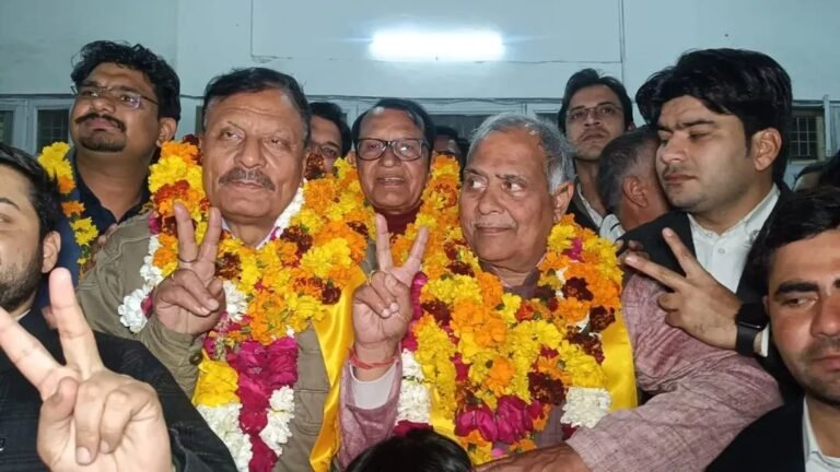 डिस्ट्रिक्ट बार एसोसिएशन के चुनाव में प्रमोद त्यागी अध्यक्ष और सुरेंद्र मलिक बने महासचिव