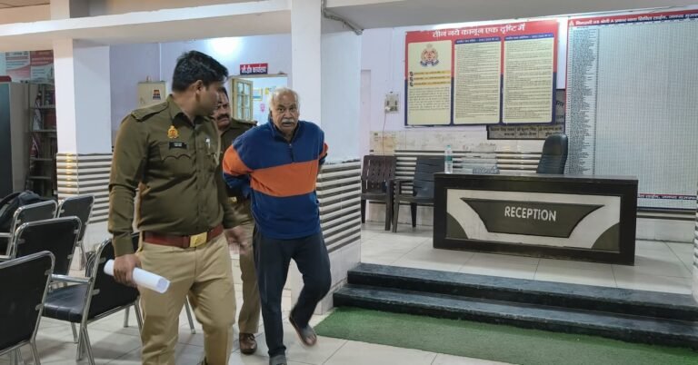 हिन्दू संघर्ष समिति संयोजक को धमकी देने वाला ठेकेदार पुलिस ने दबोचा