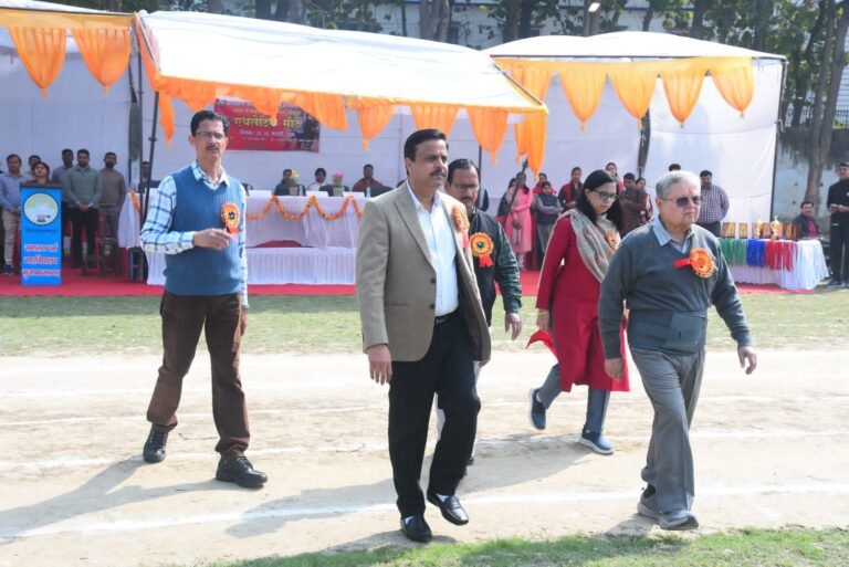 सनातन धर्म महाविद्यालय की एथलेटिक मीट का हुआ शानदार आगाज