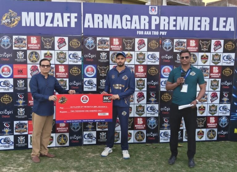 सिल्वरटन टाइगर्स ने देवभूमि रॉयल्स को 4 विकेट से हराया