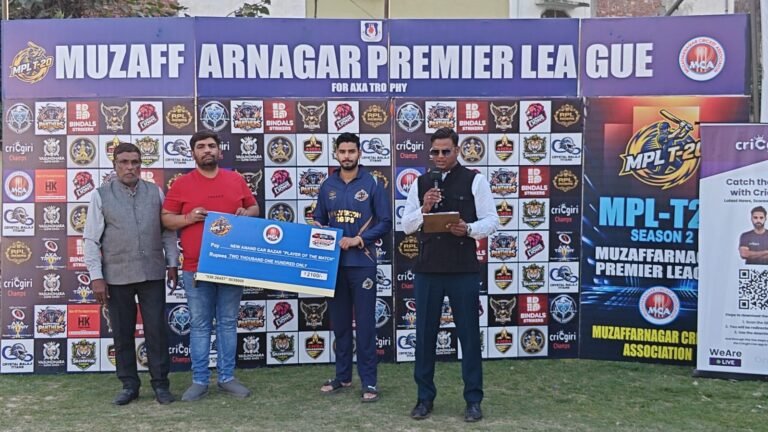 ऋतुराज शर्मा के दम पर 7 विकेट से सिल्वरटन टाइगर्स की शानदार जीत