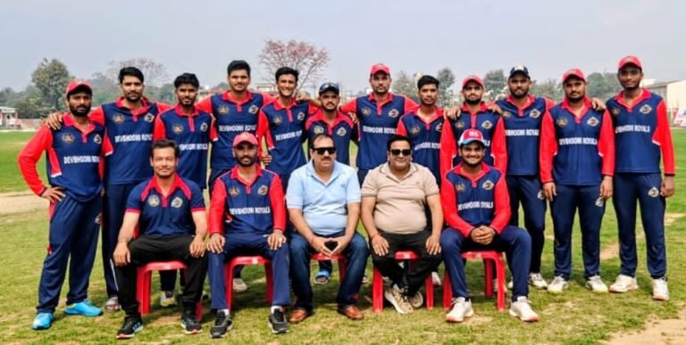 देवभूमि रॉयल्स ने आरपीएल राइडर्स को 39 रन से हराया