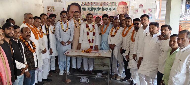 समाजवादी पार्टी की जिला कार्यकारिणी घोषित, साजिद बने मीडिया प्रभारी