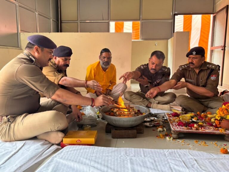 एसएसपी ने किया बहादराबाद में नवनिर्मित फायर स्टेशन का उद्घाटन