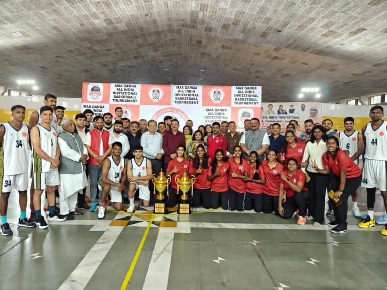 ऑल इंडिया इन्विटेशनल बॉस्केटबॉल टूर्नामेंट में पुरूष वर्ग में रेड आर्मी एवं महिला वर्ग में साउथ रेलवे टीम बनी चैंपियन