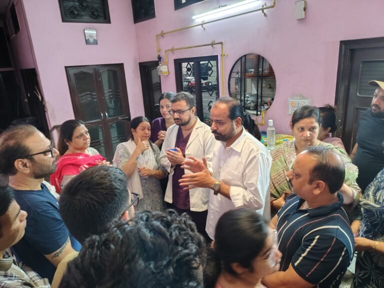 समर्पित युवा समिति ने फिर से कराया नेत्रदान