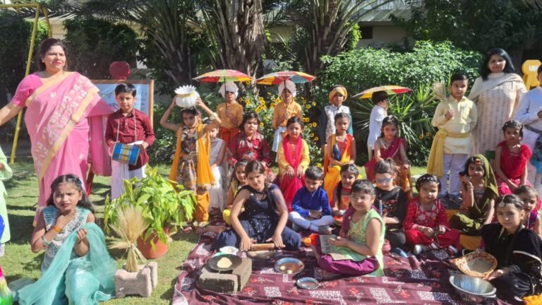 ग्रेन चैंबर पब्लिक स्कूल में  बैसाखी व डॉक्टर भीमराव अंबेडकर जयंती हर्षोल्लास से संपन्न