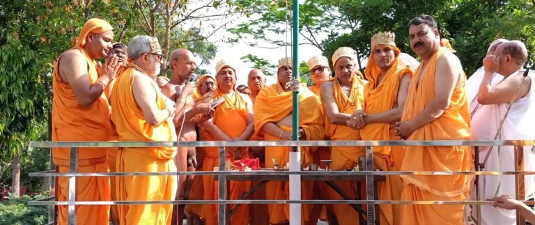 श्री दिगम्बर जैन अतिशय क्षेत्र वहलना में श्री जिन प्रतिभाओं का किया मंगल महामस्तकाभिषेक