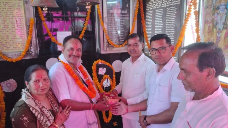 श्री बालाजी शनिदेव मंदिर का 12वां वार्षिकोत्सव धूमधाम से मनाया