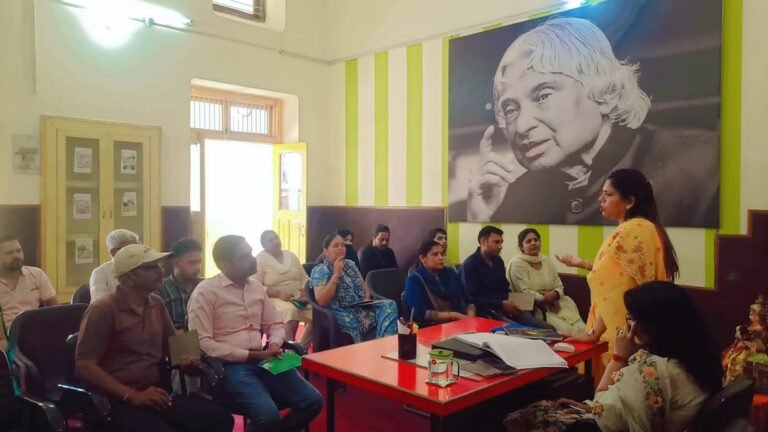 ग्रेन चैंबर पब्लिक स्कूल जूनियर विंग में ओरिएंटेशन प्रोग्राम का आयोजन