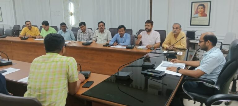 ज्ञान भारतम् मिशन के अन्तर्गत (राष्ट्रीय पाण्डुलिपि सर्वेक्षण अभियान) का प्रभावी क्रियान्वयन करने के लिए जिला स्तरीय बैठक आयोजित