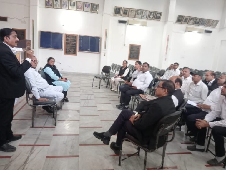 अधिवक्ता परिषद ब्रज मुजफ्फरनगर इकाई द्वारा स्वाध्याय मण्डल कार्यक्रम आयोजित