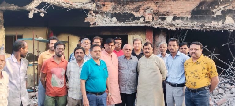 नवीन मंडी स्थल में हुए अग्निकांड पर व्यापारी नेता संजय मित्तल ने रोष प्रकट किया