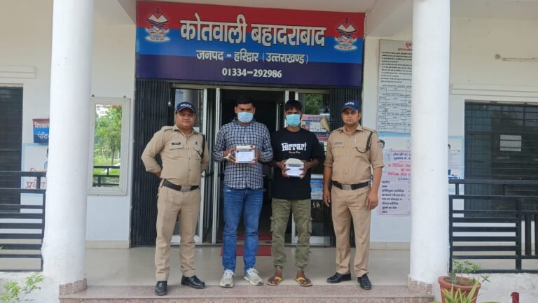 बहादराबाद कोतवाली पुलिस ने किया एटीएम फ्रॉड गिरोह का पर्दाफाश
