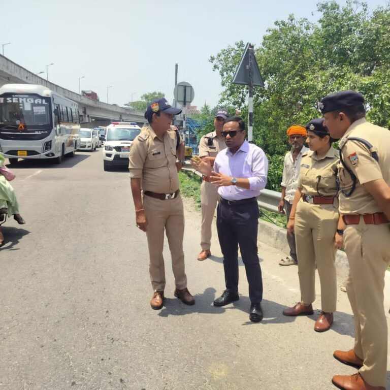 कुंभ मेला एसएसपी ने दिए सुदृढ़ यातायात कार्ययोजना बनाने के निर्देश