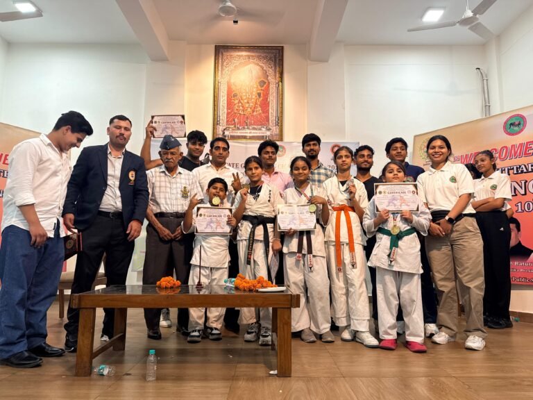 स्टेट ग्रेपलिंग चैंपियनशिप आशिहारा के खिलाड़ियों ने हासिल किए 4 गोल्ड और 2 सिल्वर मेडल