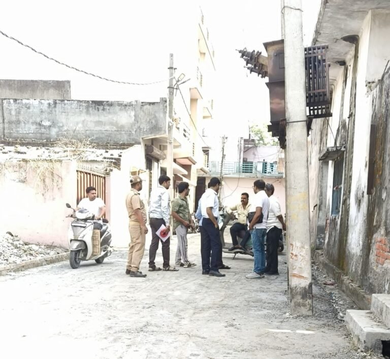 विधायक निधि से बन रही सड़क की गुणवत्ता पर उठे सवाल, बीडीओ ने की जांच