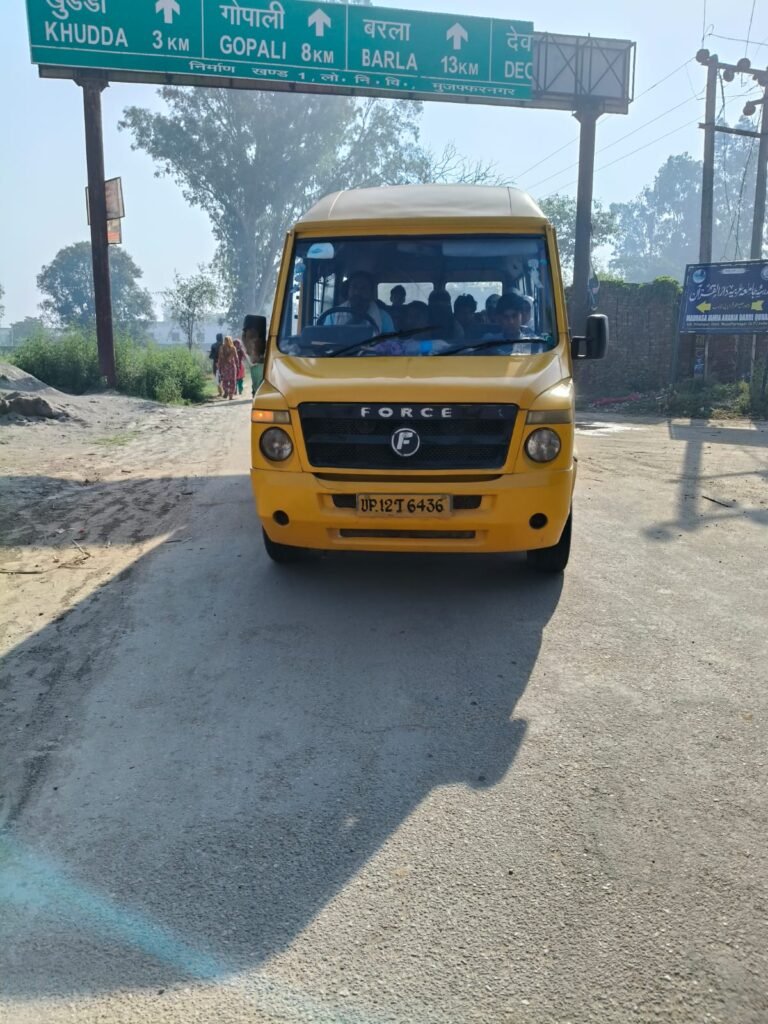 ए आरटीओ विभाग की बड़ी कार्रवाई, ₹40250 का स्कूली वाहन पर लगाया जुर्माना