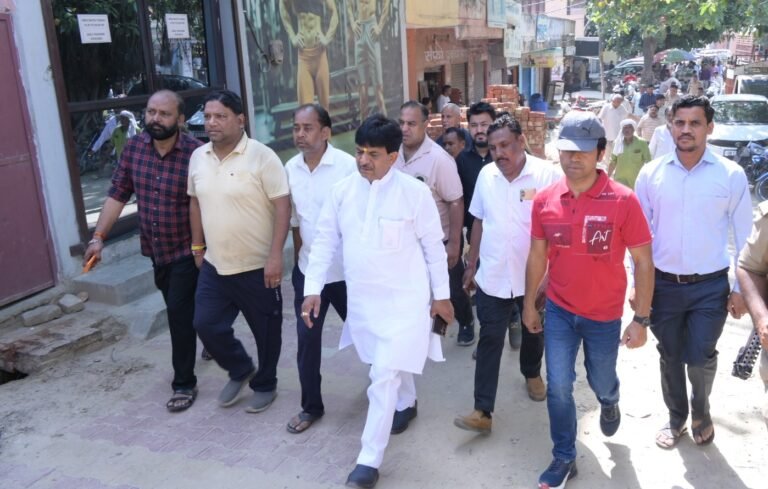 मंत्री कपिल देव ने किया रामलीला टिल्ला क्षेत्र का स्थलीय निरीक्षण