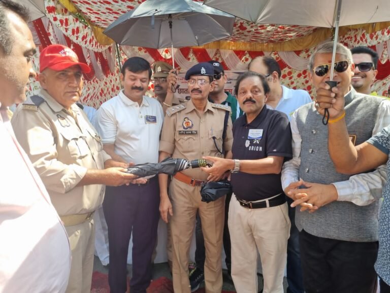 रोटरी क्लब मुजफ्फरनगर ने किया यातायात पुलिस जवानों का सम्मान