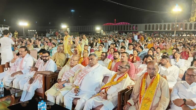 श्री गंगा सभा ने हरकी पैड़ी पर किया श्रीमदभागवत कथा का आयोजन